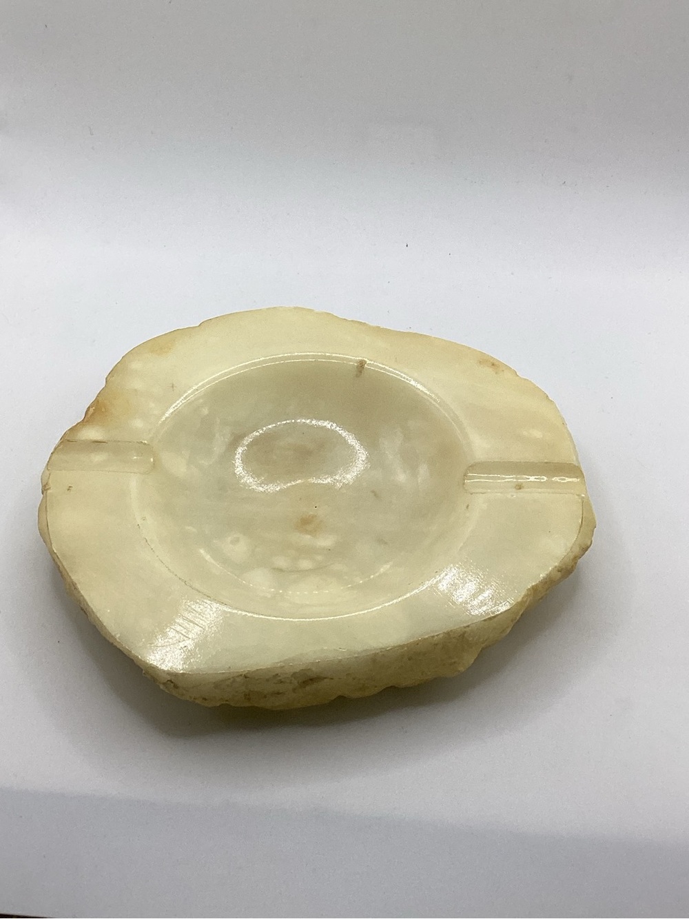 Vintage Genuine Italian Alabaster Ashtray